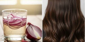 ماء البصل: السر الطبيعي لشعر كثيف وقوي 
